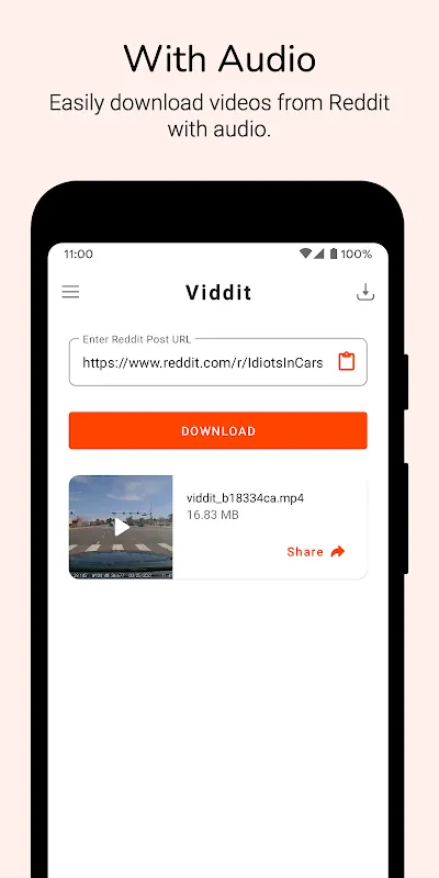 Video Downloader for Reddit Video Downloader for Reddit