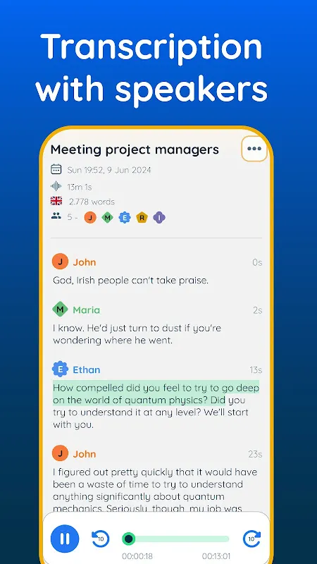 Transcribe audio to text Recap Transcribe audio to text Recap