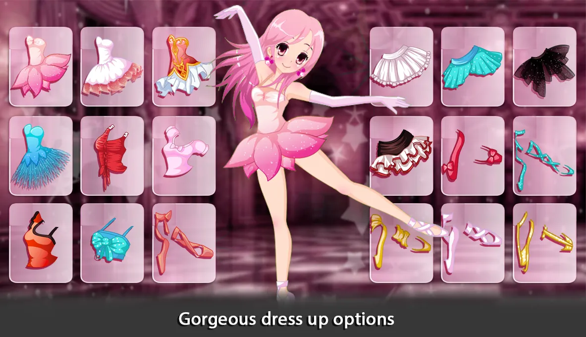 Pretty Girl Ballerina Dress Up Pretty Girl Ballerina Dress Up