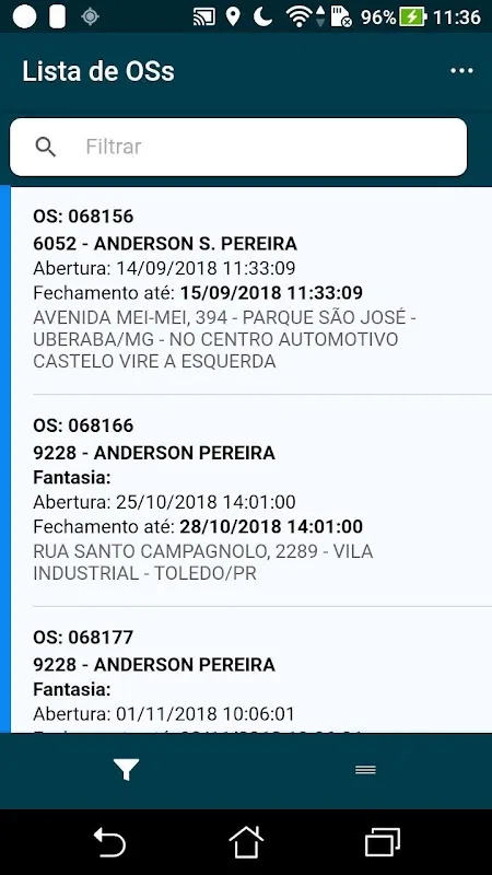 Service OS Mobile Service OS Mobile