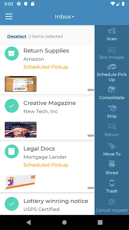 My Virtual Mailbox Lifeline
