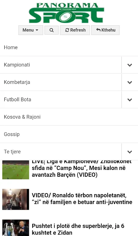 Panorama Sport Panorama Sport