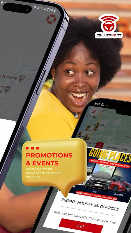 DeliverMe TT Taxi - Rideshare DeliverMe TT Taxi - Rideshare