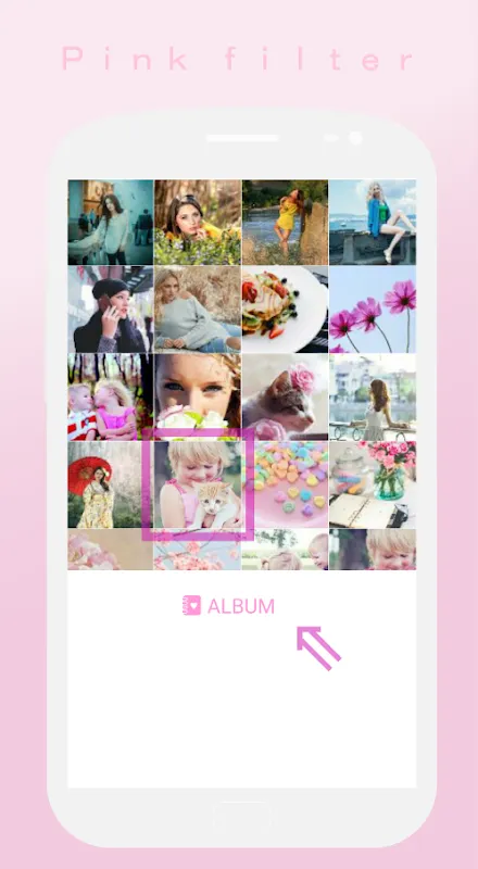 Soft Pink Filter Soft Pink Filter