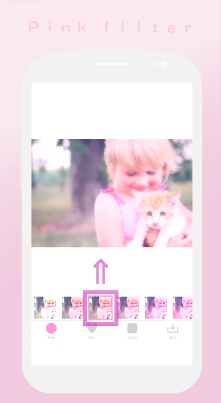 Soft Pink Filter Soft Pink Filter