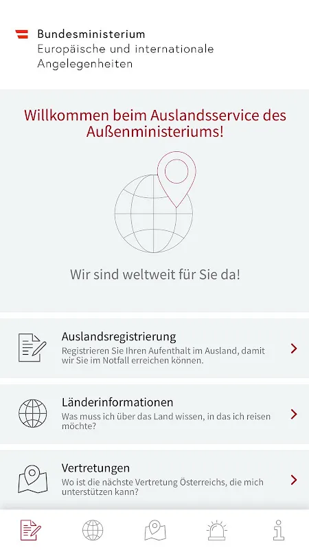 Auslandsservice Auslandsservice