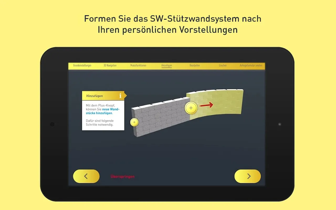 SW-Stützwandsystem SW-Stützwandsystem