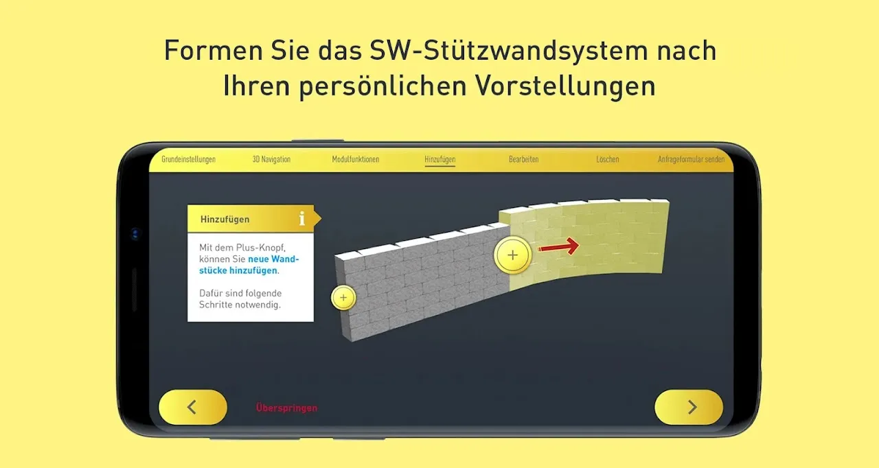 SW-Stützwandsystem SW-Stützwandsystem