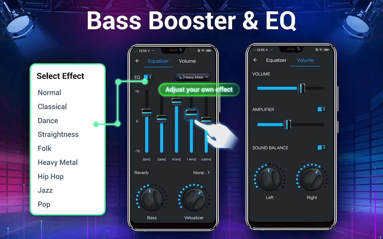 Music player- bass boost,music Music player- bass boost,music