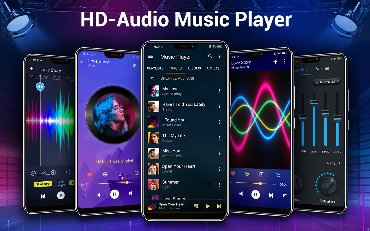 Music player- bass boost,music Music player- bass boost,music