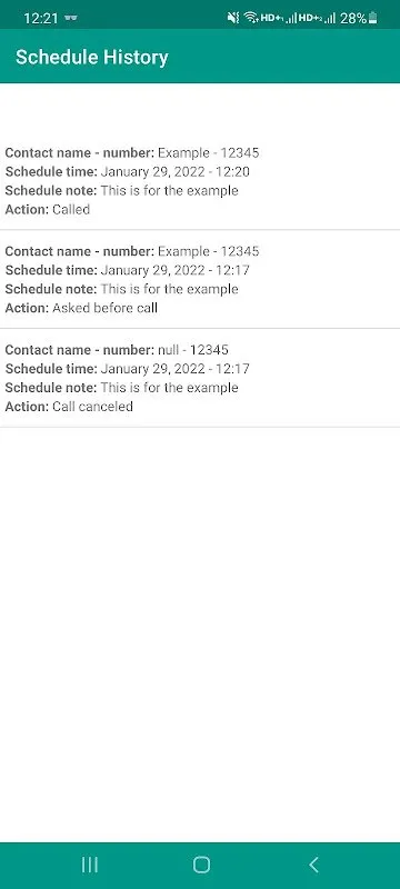 Auto Call Scheduler Auto Call Scheduler