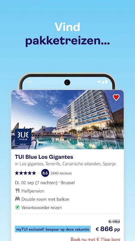 TUI Vakantie, reizen, vluchten TUI Vakantie, reizen, vluchten