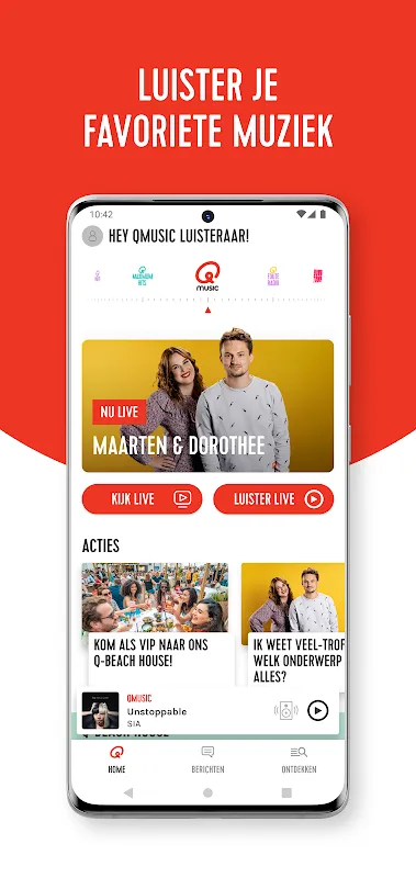 Qmusic - Live radio Qmusic - Live radio