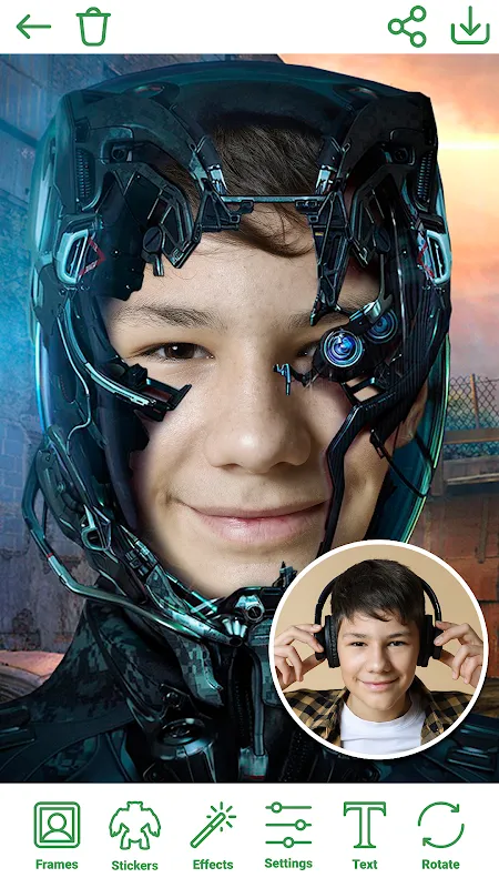 Cyborg Camera - Photo Filters Cyborg Camera - Photo Filters