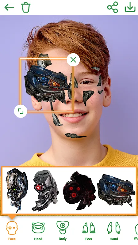 Cyborg Camera - Photo Filters Cyborg Camera - Photo Filters
