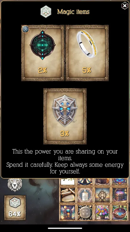 Spells - Charms -  Magic items Spells - Charms -  Magic items