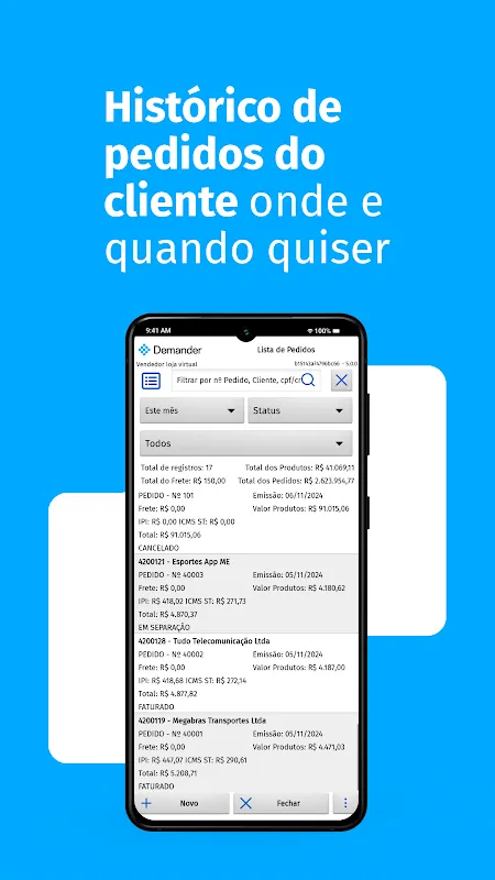 Demander - Força de Vendas Demander - Força de Vendas