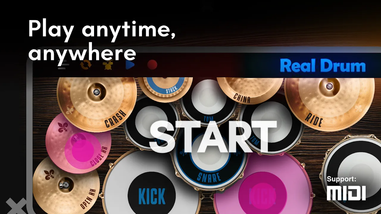 Real Drum electronic drums set Real Drum electronic drums set