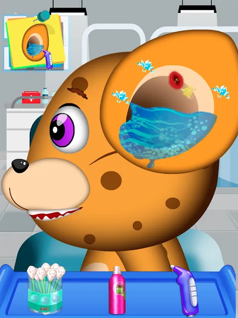 Animal Ear Doctor Game Animal Ear Doctor Game