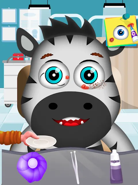 Animal Eye Doctor Game Animal Eye Doctor Game