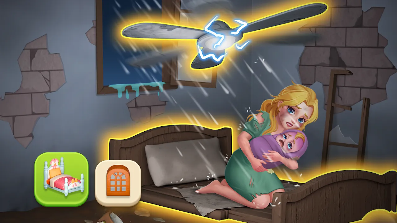 Bubbles Mending Broken Homes