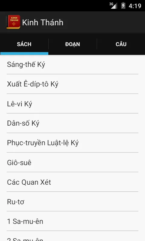 Kinh Thanh Kinh Thanh