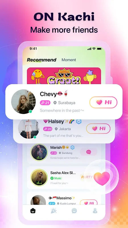 Kachi - Chat, Call & Party Kachi - Chat, Call & Party