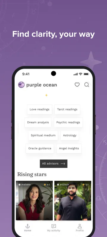 Purple Ocean Psychic Reading Purple Ocean Psychic Reading