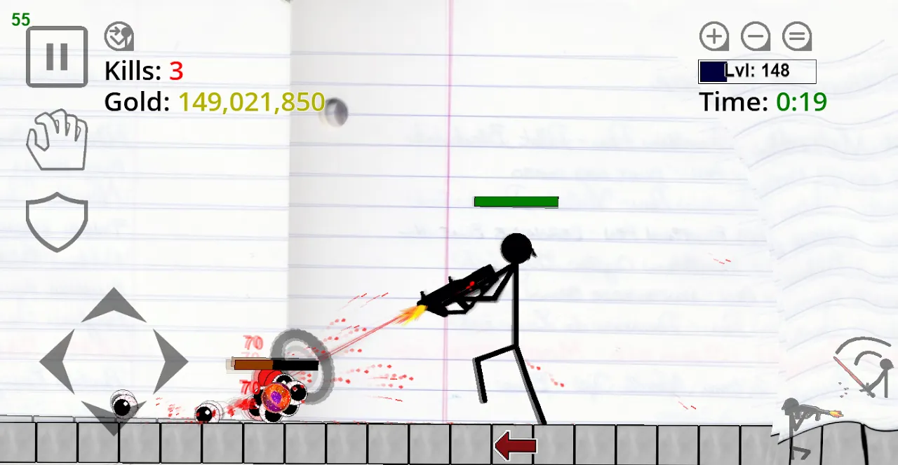 Physics Combat Unwind: Stickman Saga