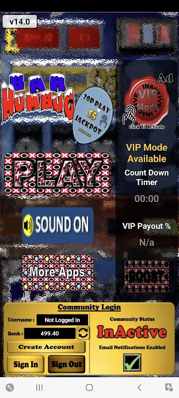 Bar Humbug Christmas Slot Bar Humbug Christmas Slot