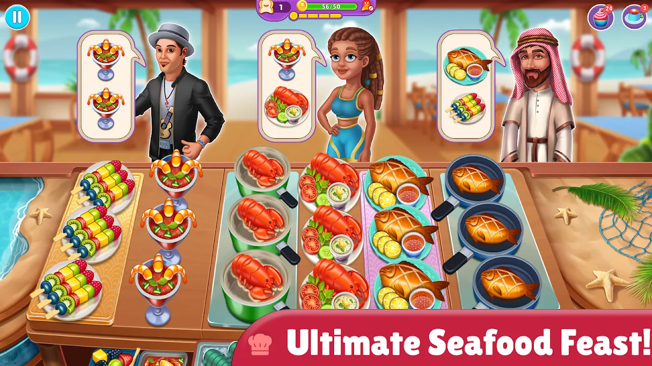 Cooking Utopia Restaurant Chef Cooking Utopia Restaurant Chef