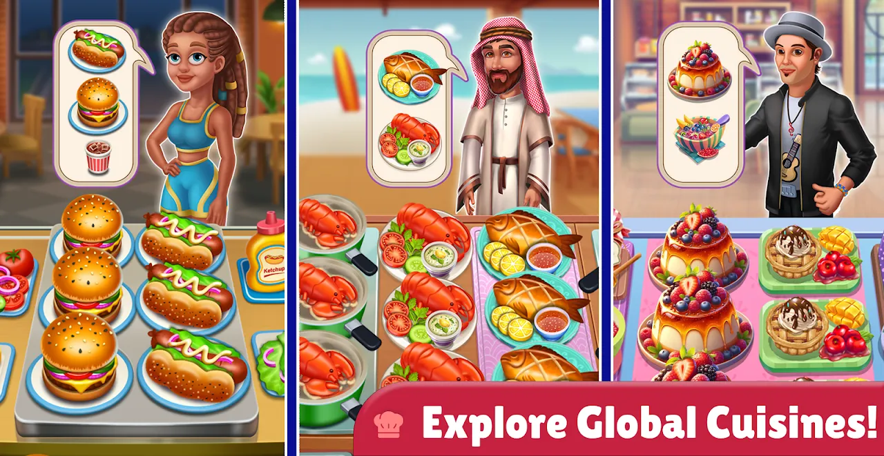 Cooking Utopia Restaurant Chef Cooking Utopia Restaurant Chef