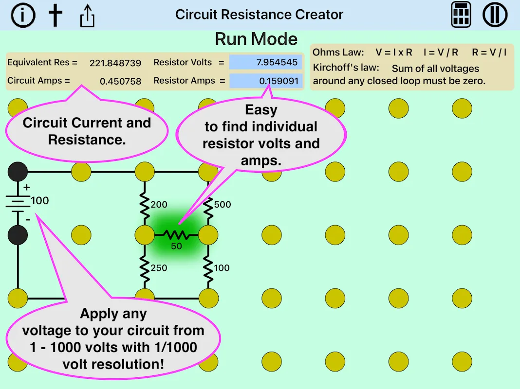 Circuit Resistance Creator Circuit Resistance Creator