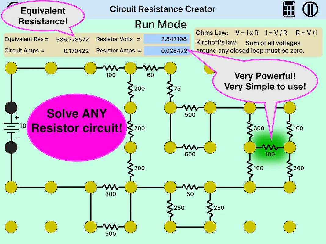 Circuit Resistance Creator Circuit Resistance Creator