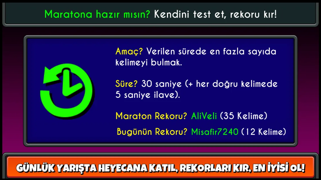 İngilizce Kelime Oyunu İngilizce Kelime Oyunu