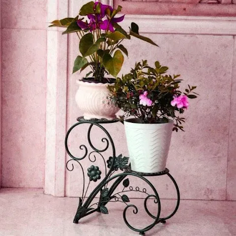 Iron Flower Pot Shelf Design Iron Flower Pot Shelf Design