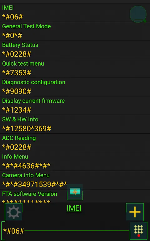 Droid Secret Codes Droid Secret Codes