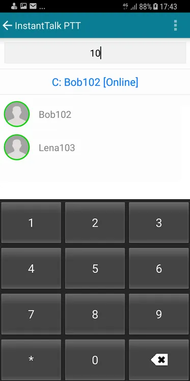 Instant Talk PTT Instant Talk PTT