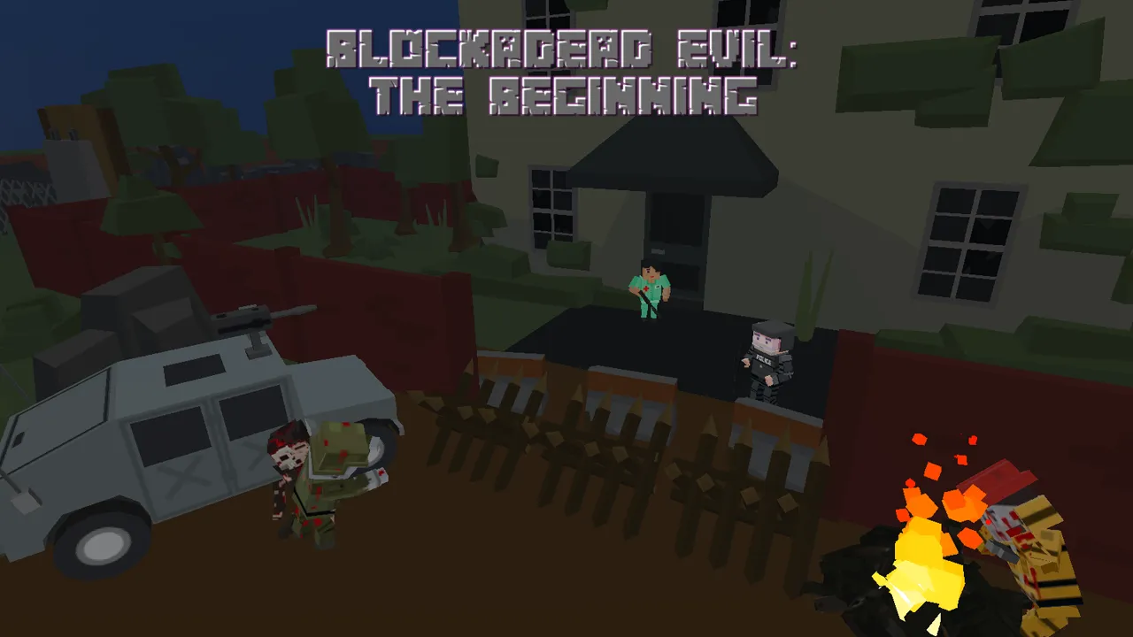 A Terrifying Descent into Blockadead Evil