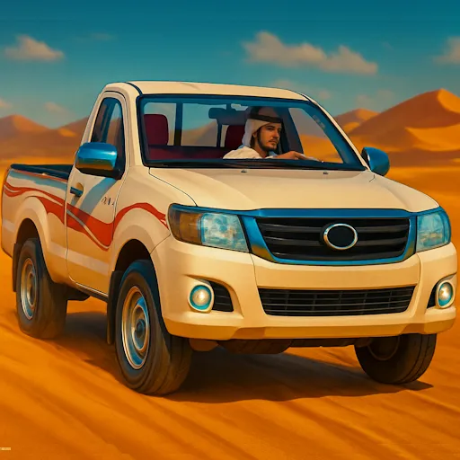 Saudi Car Simulator Game