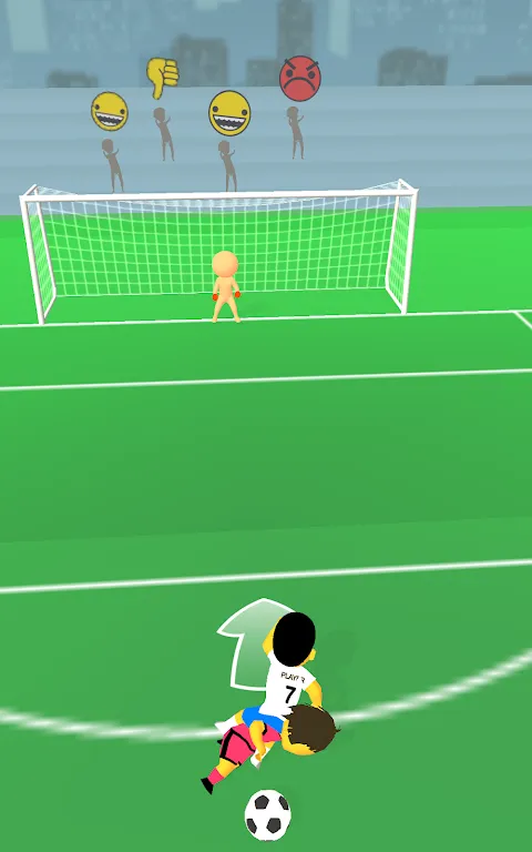 My Midnight Soccer Escape: Swipe to Glory