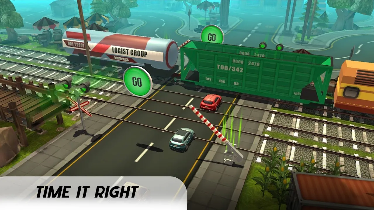 Railroad Crossing Railroad Crossing