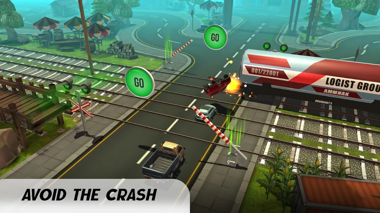 Railroad Crossing Railroad Crossing