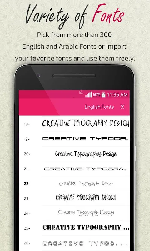 Creative Typography Design Creative Typography Design