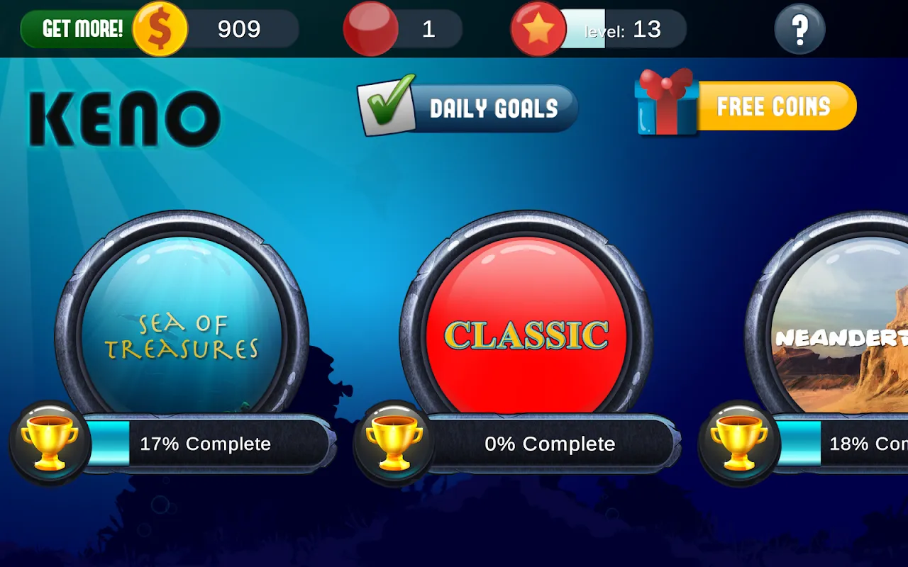 A Keno Game A Keno Game
