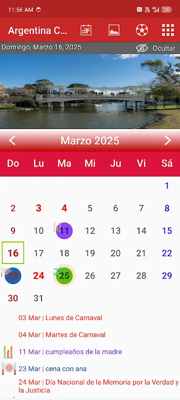 My Calendar Savior: Argentina Calendario
