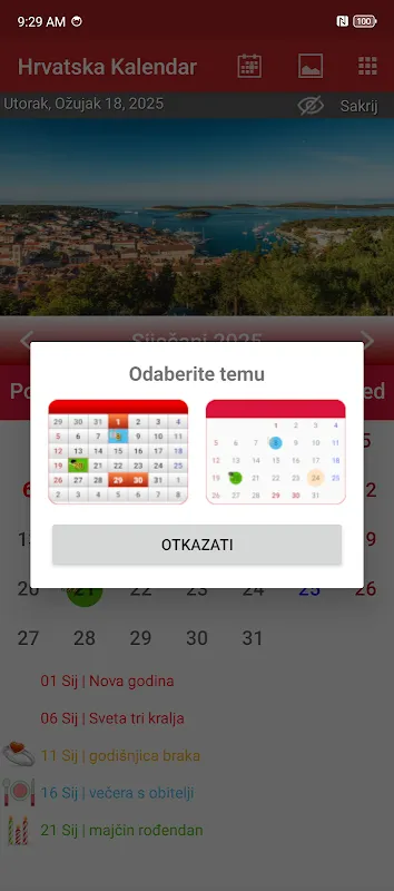 Croatia Calendar 2025 Croatia Calendar 2025