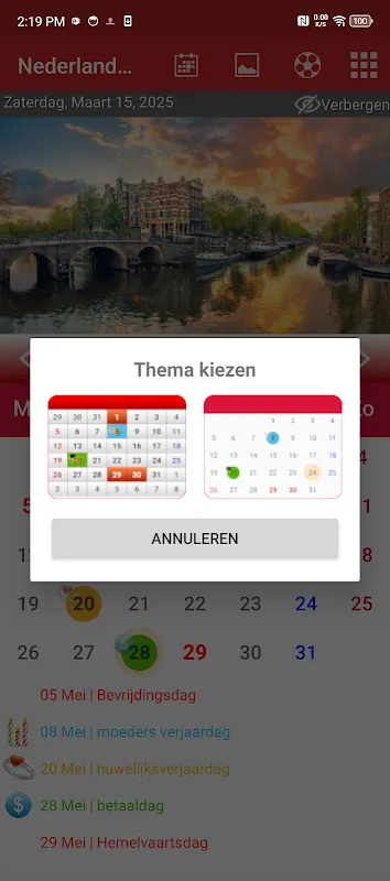 Nederland Kalender 2025 Nederland Kalender 2025