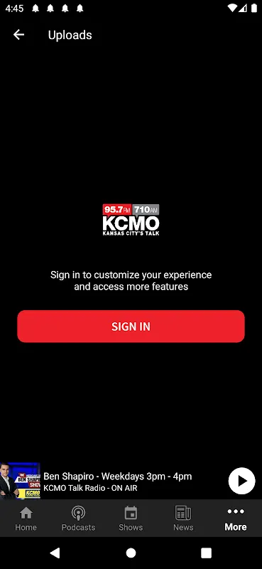 KCMO: My Stormy Night Anchor
