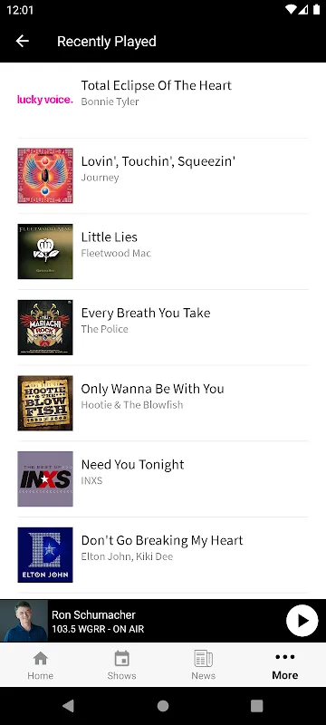WGRR App: Sawdust and Soundwaves